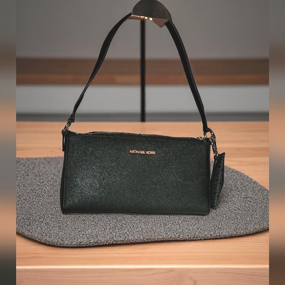 MICHAEL KORS Shoulder Bag w/ Leather - Picture 1 of 9